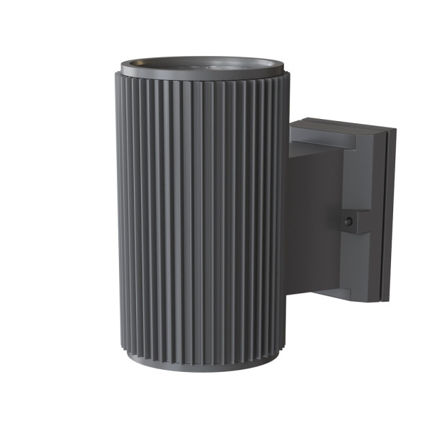 Kinkiet zewnętrzny szaro-transparentny RANDO 1xE27x60W IP54 Maytoni 895886