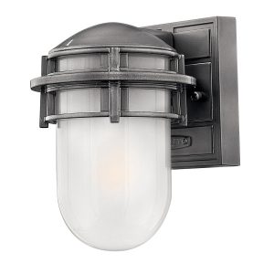 Kinkiet zewnętrzny szary Reef 1xE27x60W IP44 Hinkley 898549 Kinkiet zewnętrzny szary Reef 1xE27x60W IP44 Hinkley 898549