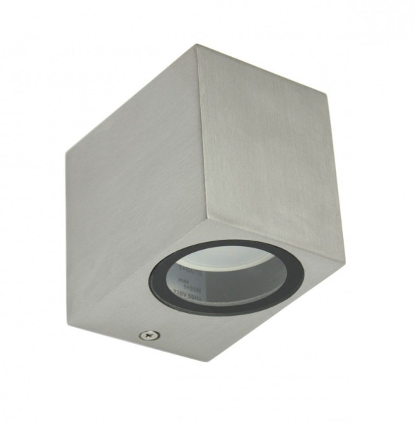 Kinkiet zewnętrzny szczotkowane aluminium Mini 1xGU10x35W IP44 SU-MA 896682