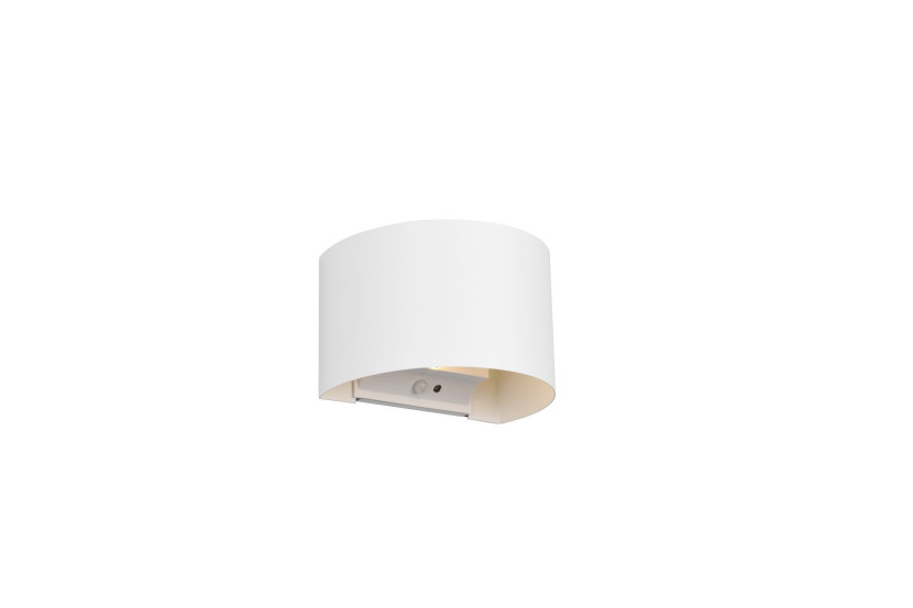 Kinkiet zewnętrzny TALENT z czujnikiem ruchu biały LED 2x6W 2x50lm IP44 RL 897686