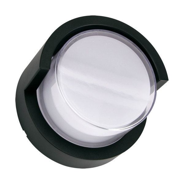 Kinkiet zewnętrzny TEKLA czarno-biały LED 1x12W 1020lm IP54 Struhm 896832