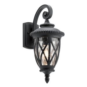 Kinkiet zewnętrzny teksturowana czerń Admirals Cove 1xE27x60W IP44 Kichler 232646 Kinkiet zewnętrzny teksturowana czerń Admirals Cove 1xE27x60W IP44 Kichler 232646
