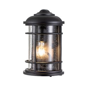Kinkiet zewnętrzny teksturowana czerń Lighthouse 1xE27x60W IP44 Feiss 898420 Kinkiet zewnętrzny teksturowana czerń Lighthouse 1xE27x60W IP44 Feiss 898420