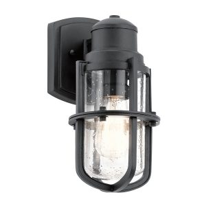 Kinkiet zewnętrzny teksturowana czerń Suri 1xE27x40W IP44 Kichler 899020 Kinkiet zewnętrzny teksturowana czerń Suri 1xE27x40W IP44 Kichler 899020