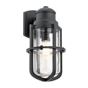 Kinkiet zewnętrzny teksturowana czerń Suri 1xE27x60W IP44 Kichler 898982 Kinkiet zewnętrzny teksturowana czerń Suri 1xE27x60W IP44 Kichler 898982
