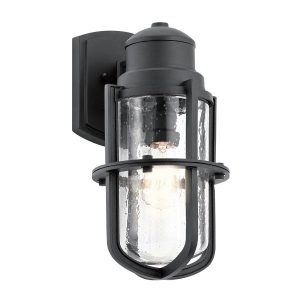 Kinkiet zewnętrzny teksturowana czerń Suri 1xE27x60W IP44 Kichler 898847 Kinkiet zewnętrzny teksturowana czerń Suri 1xE27x60W IP44 Kichler 898847