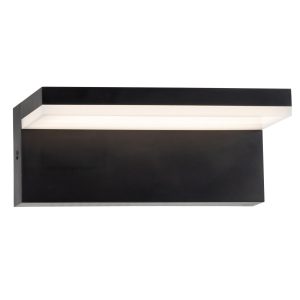 Kinkiet zewnętrzny TESA czarno-mleczny biały LED 1x10W 1100lm IP54 Polux 894898 Kinkiet zewnętrzny TESA czarno-mleczny biały LED 1x10W 1100lm IP54 Polux 894898