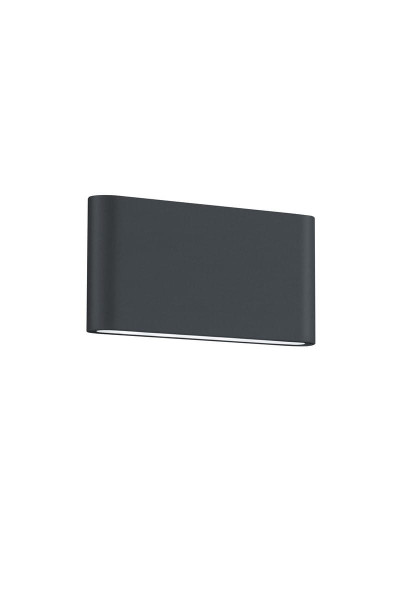 Kinkiet zewnętrzny THAMES II nowoczesny antracyt LED 2x5W 400lm IP54 Trio 894936