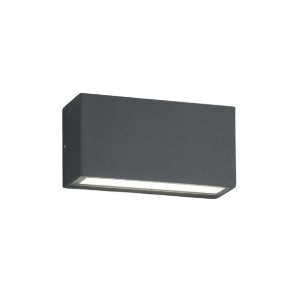 Kinkiet zewnętrzny TRENT 3000K antracyt LED 1x10W 800lm IP65 Trio 897699