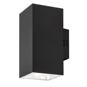 Kinkiet zewnętrzny URFA kwadrat czarno-biały LED 1x18W 1800lm IP65 Rabalux 961265 Kinkiet zewnętrzny URFA kwadrat czarno-biały LED 1x18W 1800lm IP65 Rabalux 961265