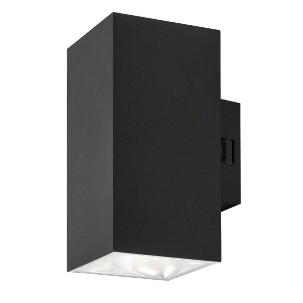 Kinkiet zewnętrzny URFA kwadrat czarno-biały LED 1x18W 1800lm IP65 Rabalux 961265