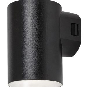 Kinkiet zewnętrzny URFA od 2700 do 6500K czarny LED 1x9W 900lm IP65 Rabalux 896539 Kinkiet zewnętrzny URFA od 2700 do 6500K czarny LED 1x9W 900lm IP65 Rabalux 896539