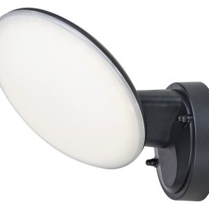Kinkiet zewnętrzny Varna czarno-biały LED 1x12W 720lm IP54 Rabalux 899073 Kinkiet zewnętrzny Varna czarno-biały LED 1x12W 720lm IP54 Rabalux 899073