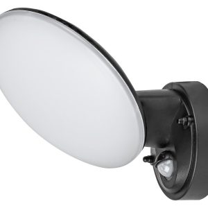 Kinkiet zewnętrzny Varna z czujnikiem czarny LED 1x12W 720lm IP54 Rabalux 898765 Kinkiet zewnętrzny Varna z czujnikiem czarny LED 1x12W 720lm IP54 Rabalux 898765