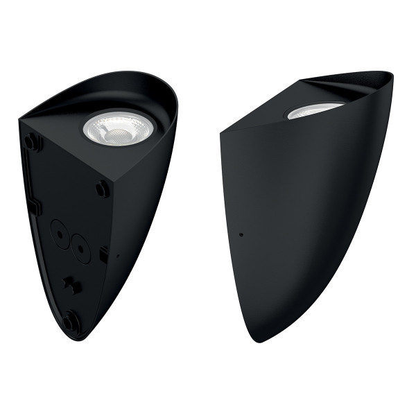 Kinkiet zewnętrzny Vendela 3000K czarny LED 1x8W 680lm IP65 Elstead 898776