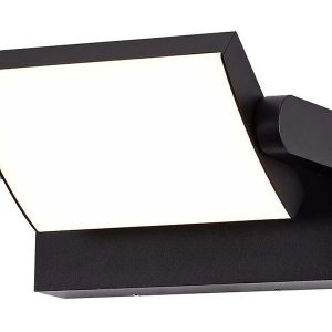 Kinkiet zewnętrzny VT-11020 LED 3000K 21cm aluminiowy czarny 216560