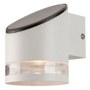 Kinkiet zewnętrzny VT-1138 LED 3000K aluminiowy biały 216777