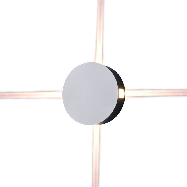 Kinkiet zewnętrzny VT-706 3000K biały LED 4x4W 440lm IP65 V-TAC 898451