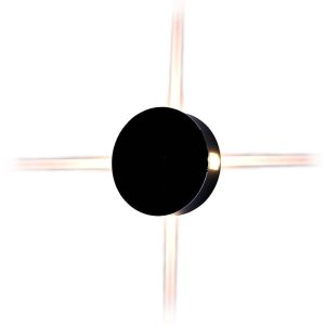 Kinkiet zewnętrzny VT-706-B-N 3000K czarny LED 4x3W 428lm IP65 V-TAC 899058 Kinkiet zewnętrzny VT-706-B-N 3000K czarny LED 4x3W 428lm IP65 V-TAC 899058
