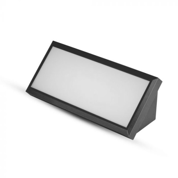 Kinkiet zewnętrzny VT-8054 6400K czarny LED 1x12W 1250lm IP65 V-TAC 1017124