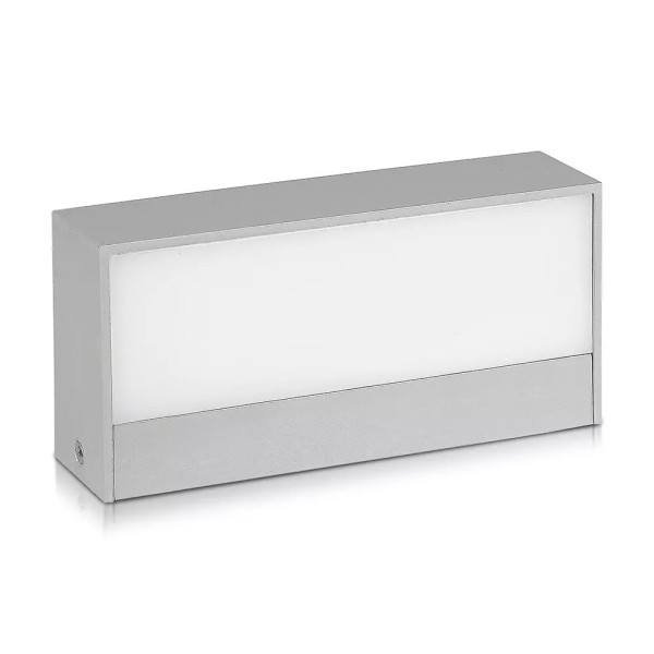 Kinkiet zewnętrzny VT-8056 3000K szary LED 2x9W 850lm IP65 V-TAC 898566