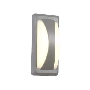 Kinkiet zewnętrzny VT-8058 3000K szary LED 1x12W 1160lm IP65 V-TAC 898578 Kinkiet zewnętrzny VT-8058 3000K szary LED 1x12W 1160lm IP65 V-TAC 898578