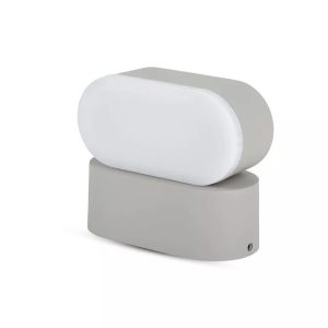 Kinkiet zewnętrzny VT-816 4000K szary LED 1x5W 800lm IP65 V-TAC 898434 Kinkiet zewnętrzny VT-816 4000K szary LED 1x5W 800lm IP65 V-TAC 898434