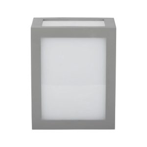 Kinkiet zewnętrzny VT-822-G 4000K szary LED 1x12W 1250lm IP65 V-TAC 898494 Kinkiet zewnętrzny VT-822-G 4000K szary LED 1x12W 1250lm IP65 V-TAC 898494