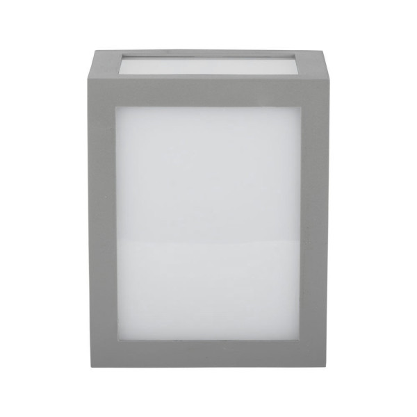 Kinkiet zewnętrzny VT-822-G 4000K szary LED 1x12W 1250lm IP65 V-TAC 898494