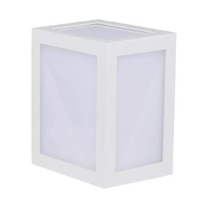 Kinkiet zewnętrzny VT-822-W 3000K biały LED 1x12W 1350lm IP65 V-TAC 896569 Kinkiet zewnętrzny VT-822-W 3000K biały LED 1x12W 1350lm IP65 V-TAC 896569