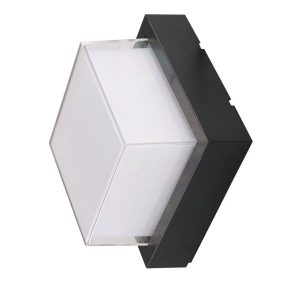 Kinkiet zewnętrzny VT-828 4000K czarny LED 1x12W 1280lm IP65 V-TAC 897748