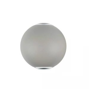 Kinkiet zewnętrzny VT-836 3000K szary LED 2x4W 450lm IP65 V-TAC 897678
