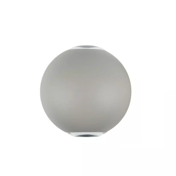 Kinkiet zewnętrzny VT-836 4000K szary LED 2x4W 476lm IP65 V-TAC 897667