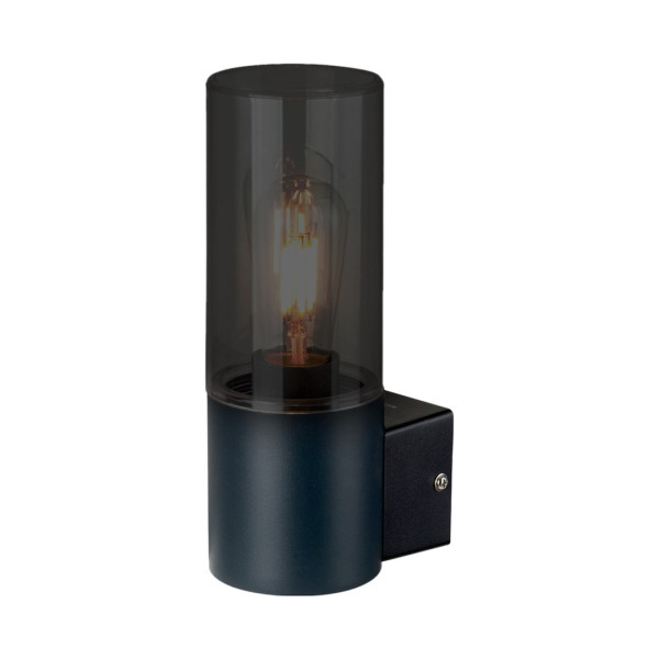 Kinkiet zewnętrzny z czujnikiem czarny HARLEM 1xE27x60W IP44 Eko-Light 897023