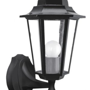 Kinkiet zewnętrzny z czujnikiem czarny Velence 1xE27x60W IP43 Rabalux 961288 Kinkiet zewnętrzny z czujnikiem czarny Velence 1xE27x60W IP43 Rabalux 961288
