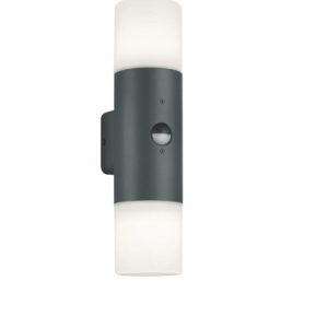 Kinkiet zewnętrzny z czujnikiem ruchu antracyt HOOSIC 2xE27x28W IP44 Trio 894883 Kinkiet zewnętrzny z czujnikiem ruchu antracyt HOOSIC 2xE27x28W IP44 Trio 894883