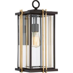 Kinkiet zewnętrzny zachodni brąz Goldenrod 1xE27x60W IP44 Quoizel 897020