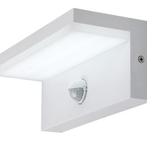Kinkiet zewnętrzny ZARAGOZA z czujnikiem biały LED 1x9W 850lm IP54 Rabalux 894870
