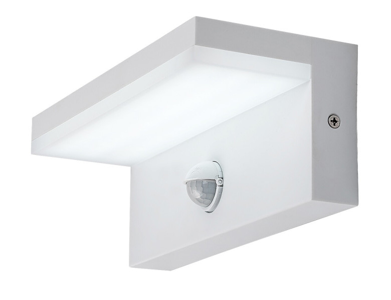 Kinkiet zewnętrzny ZARAGOZA z czujnikiem biały LED 1x9W 850lm IP54 Rabalux 894870