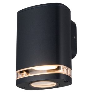 Kinkiet zewnętrzny Zevi aluminiowy czarny 645618