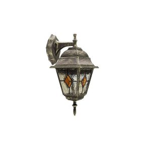 Kinkiet zewnętrzny złoty antyczny Monaco 1xE27x60W IP43 Rabalux 964535 Kinkiet zewnętrzny złoty antyczny Monaco 1xE27x60W IP43 Rabalux 964535