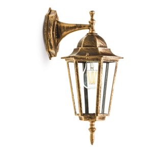 Kinkiet zewnętrzny złoty LO 4102 1xE27x50W IP54 Kobi 894801 Kinkiet zewnętrzny złoty LO 4102 1xE27x50W IP54 Kobi 894801