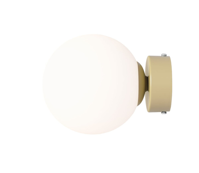 Kinkiet zielono-biały BALL 1xE14x10W wym:14x14x17cm IP20 Aldex 835593