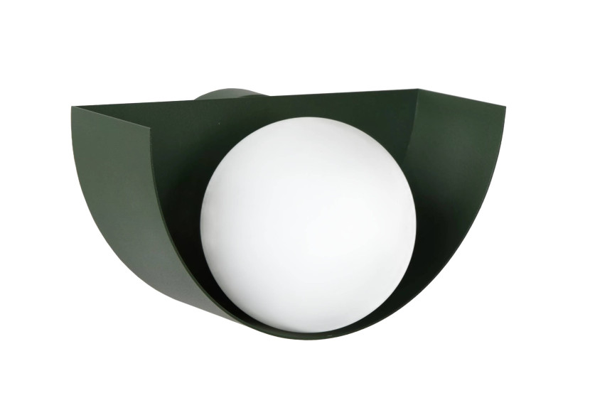 Kinkiet zielono-biały BENNI 1xG9x28W wym:8x16x8cm IP20 Lucide 821726