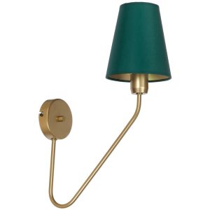 Kinkiet zielony VICTORIA 1xE27x60W wym:50x15x34cm IP20 Milagro 832333 Kinkiet zielony VICTORIA 1xE27x60W wym:50x15x34cm IP20 Milagro 832333