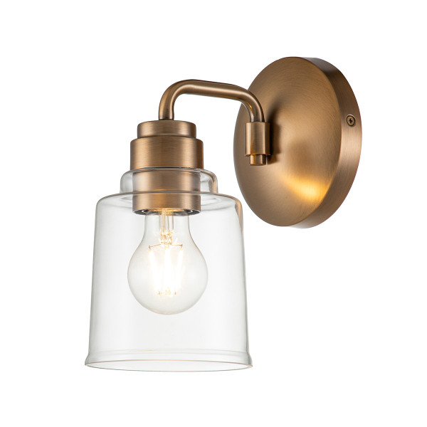 Kinkiet złoty Aivian 1xE27x60W wym:24,3x13,1x19,4cm IP20 Kichler 832242