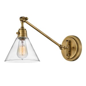 Kinkiet złoty ARTI 1xE27x60W wym:24,2×19,1×38,6cm IP20 Hinkley 823254 Kinkiet złoty ARTI 1xE27x60W wym:24,2×19,1×38,6cm IP20 Hinkley 823254