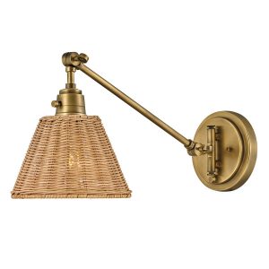 Kinkiet złoty ARTI 1xE27x60W wym:24,2×19,4×38,6cm IP20 Hinkley 823162 Kinkiet złoty ARTI 1xE27x60W wym:24,2×19,4×38,6cm IP20 Hinkley 823162