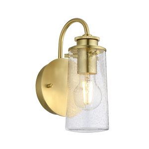 Kinkiet złoty Braelyn 1xE27x40W wym:24,4×12,7×14,9cm IP44 Quintiesse 835344