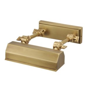 Kinkiet złoty Chawton 1xE14x40W wym:11,9×18,2×18,6cm IP20 Elstead 834694